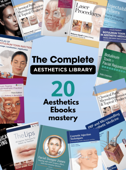 20 Essential Botox & Filler Guides : The Complete Aesthetics Library (Digital Download) • A