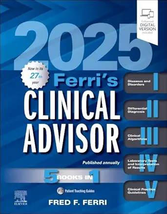 Ferri's Clinical Advisor 2025: 5 Books in 1 (Digital Download) • H