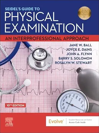 Seidel's Guide to Physical Examination: An Interprofessional Approach (Digital Download) • F