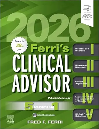 Ferri's Clinical Advisor 2026: 5 Books in 1 (Digital Download) • F