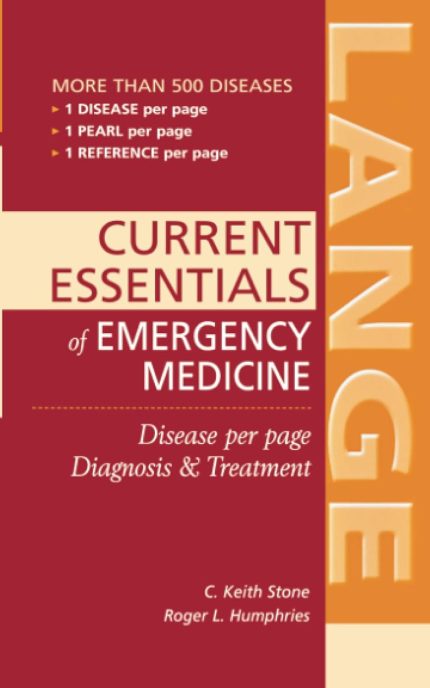 Essentials of Diagnosis & Treatment in Emergency Medicine (LANGE Essentials) (Digital Download) • D