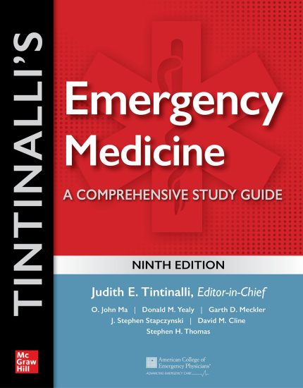 Tintinalli's Emergency Medicine: A Comprehensive Study Guide, 9th Edition (Digital Download) • D