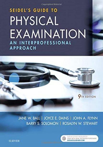 Seidel's Guide to Physical Examination: An Interprofessional Approach (Digital Download) • F