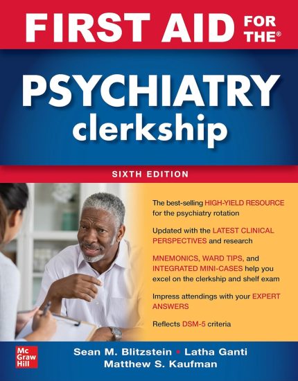 First Aid for the Psychiatry Clerkship, Sixth Edition (Digital Download) • J
