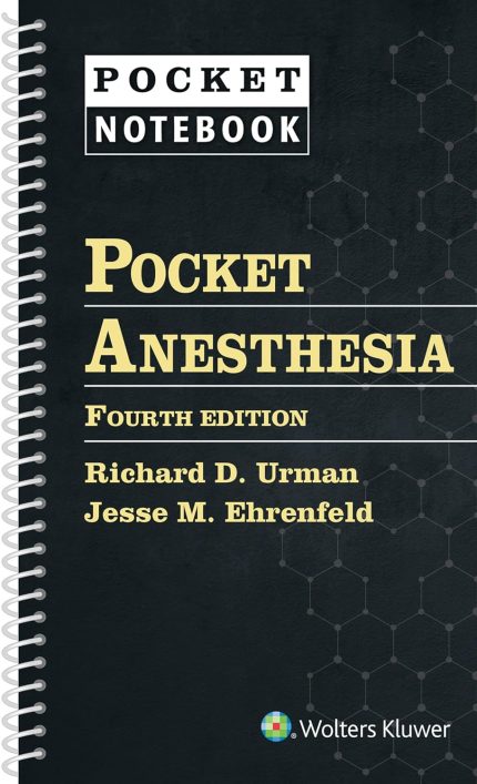 LWW - Pocket Anesthesia (Pocket Notebook) (Digital Download) • B