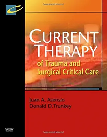 Current Therapy of Trauma and Surgical Critical Care (Digital Download) • D