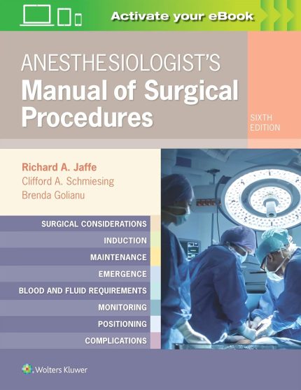 Anesthesiologist's Manual of Surgical Procedures (Digital Download) • B