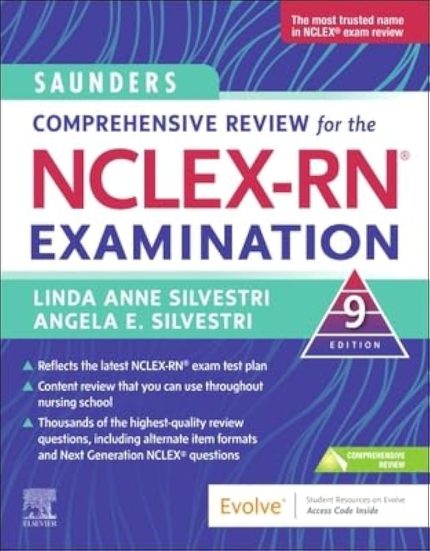 Saunders Comprehensive Review for the NCLEX-RN® Examination (Digital Download) • F