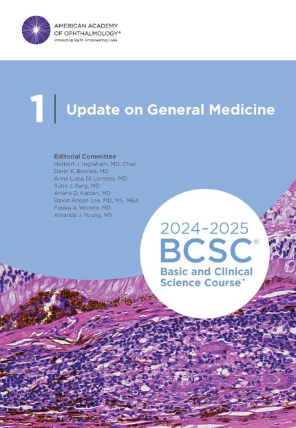 2024-2025 Basic and Clinical Science Course, Section 01: Update on General Medicine Print (Digital Download) • H