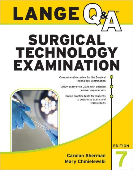 LANGE Q&A Surgical Technology Examination, Seventh Edition (Digital Download) • G