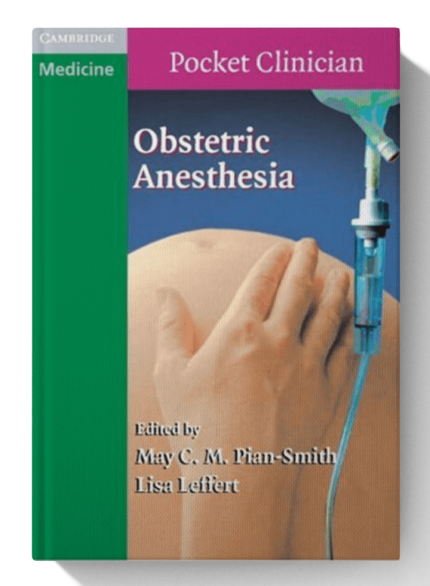 Obstetric Anesthesia (Cambridge Pocket Clinicians) 1st Edition (Digital Download) • B