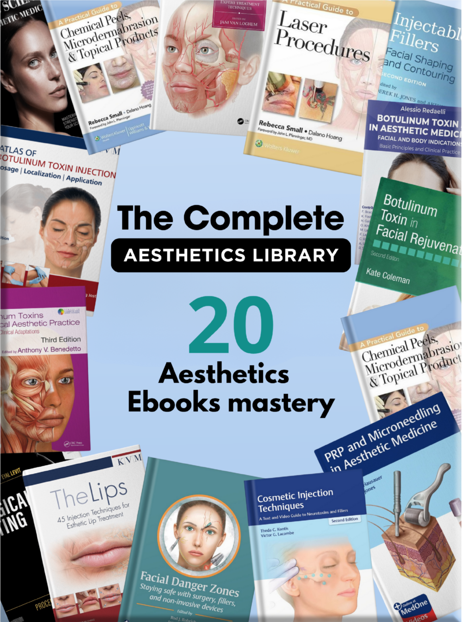 The Complete Aesthetics Library — 20 Books